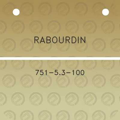 rabourdin-751-53-100