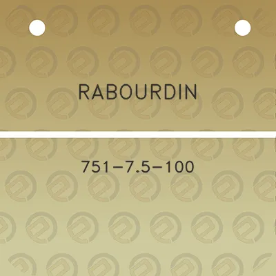 rabourdin-751-75-100