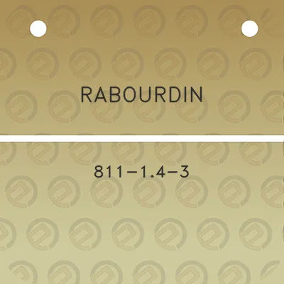 rabourdin-811-14-3