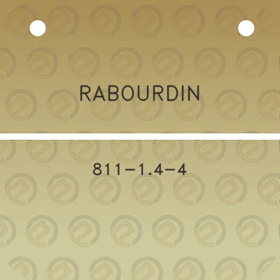 rabourdin-811-14-4