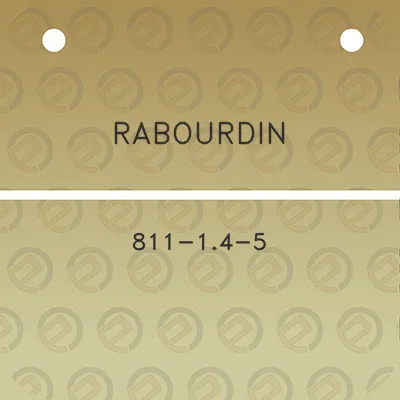 rabourdin-811-14-5