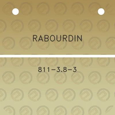 rabourdin-811-38-3