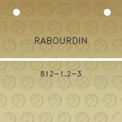 rabourdin-812-12-3