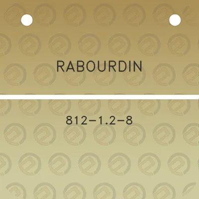 rabourdin-812-12-8