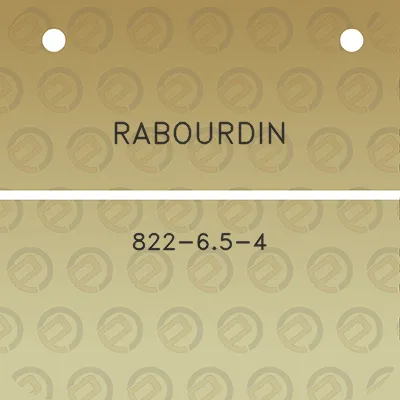 rabourdin-822-65-4