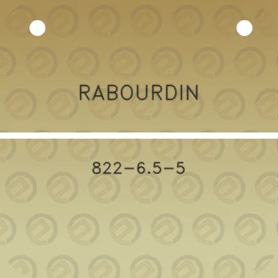 rabourdin-822-65-5