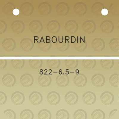 rabourdin-822-65-9