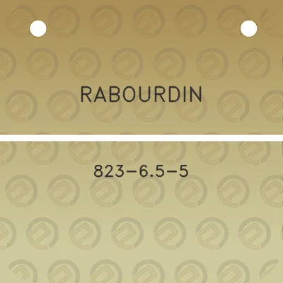 rabourdin-823-65-5