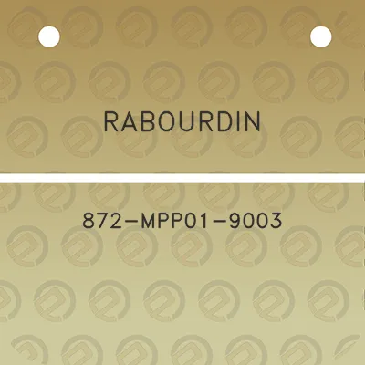 rabourdin-872-mpp01-9003