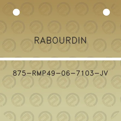 rabourdin-875-rmp49-06-7103-jv