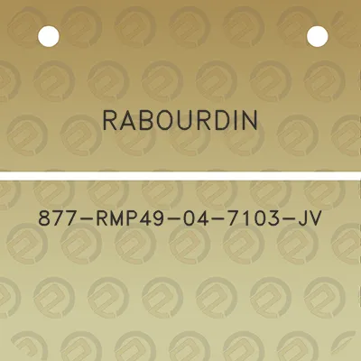 rabourdin-877-rmp49-04-7103-jv