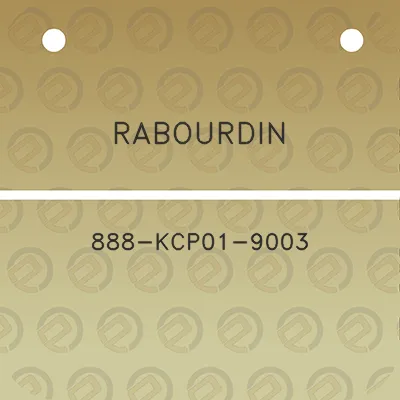 rabourdin-888-kcp01-9003