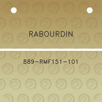 rabourdin-889-rmf151-101