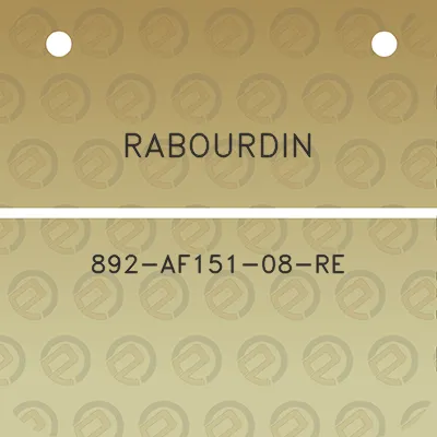 rabourdin-892-af151-08-re