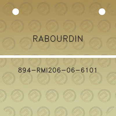 rabourdin-894-rmi206-06-6101