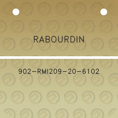 rabourdin-902-rmi209-20-6102