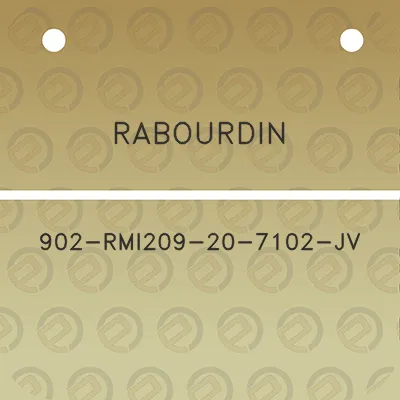 rabourdin-902-rmi209-20-7102-jv