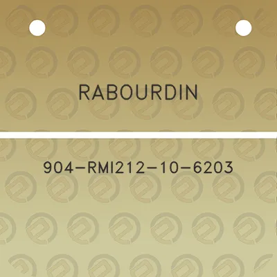 rabourdin-904-rmi212-10-6203