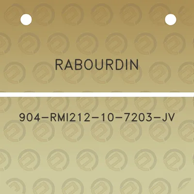 rabourdin-904-rmi212-10-7203-jv