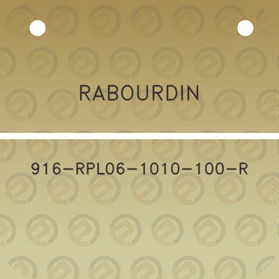 rabourdin-916-rpl06-1010-100-r