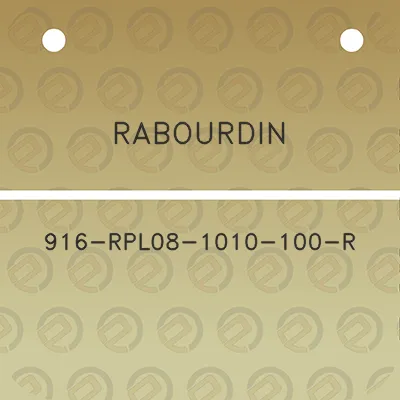 rabourdin-916-rpl08-1010-100-r