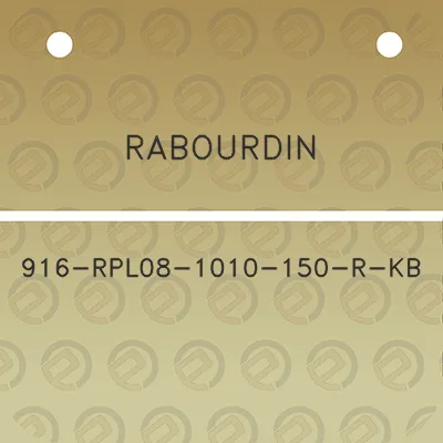 rabourdin-916-rpl08-1010-150-r-kb