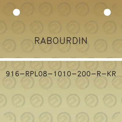 rabourdin-916-rpl08-1010-200-r-kr