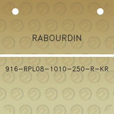 rabourdin-916-rpl08-1010-250-r-kr