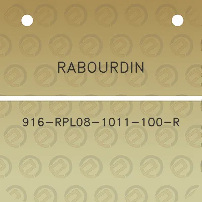 rabourdin-916-rpl08-1011-100-r