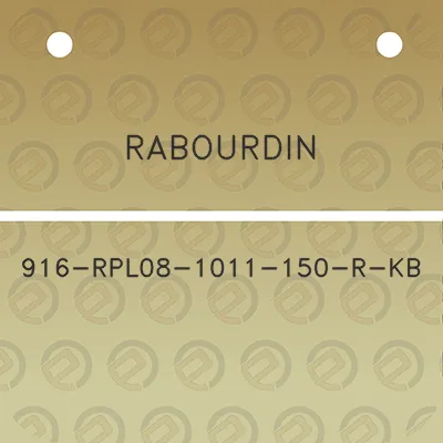 rabourdin-916-rpl08-1011-150-r-kb