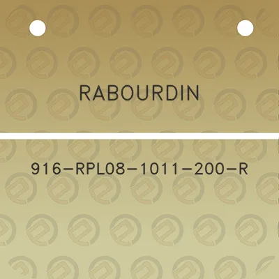 rabourdin-916-rpl08-1011-200-r