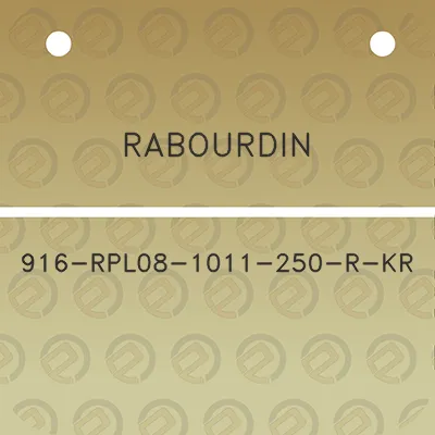 rabourdin-916-rpl08-1011-250-r-kr