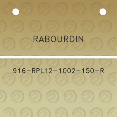 rabourdin-916-rpl12-1002-150-r