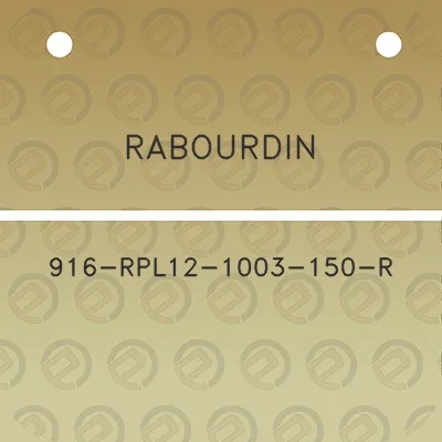 rabourdin-916-rpl12-1003-150-r