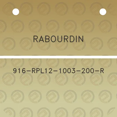 rabourdin-916-rpl12-1003-200-r
