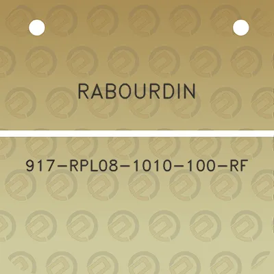 rabourdin-917-rpl08-1010-100-rf