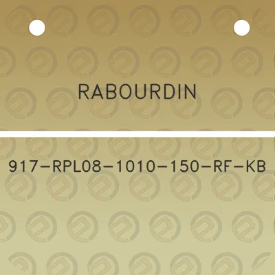 rabourdin-917-rpl08-1010-150-rf-kb