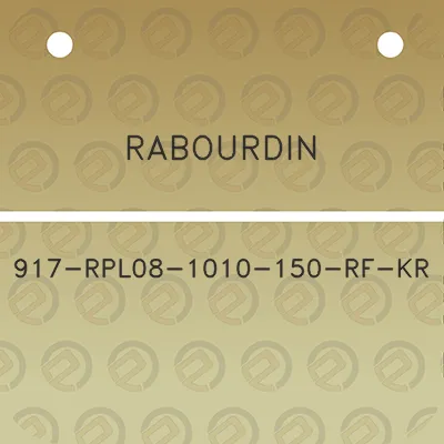 rabourdin-917-rpl08-1010-150-rf-kr