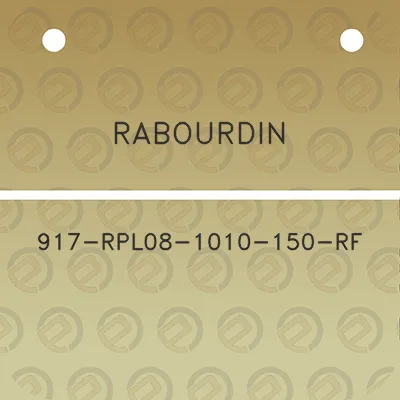 rabourdin-917-rpl08-1010-150-rf