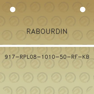 rabourdin-917-rpl08-1010-50-rf-kb