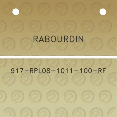 rabourdin-917-rpl08-1011-100-rf