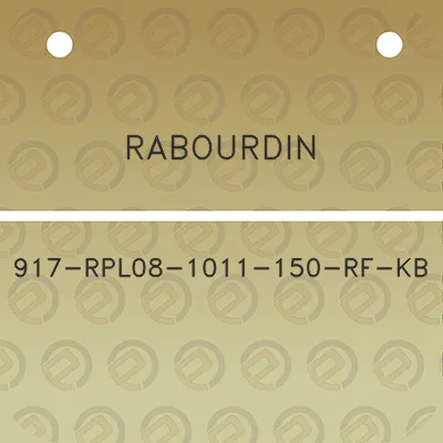 rabourdin-917-rpl08-1011-150-rf-kb