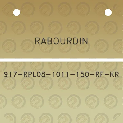 rabourdin-917-rpl08-1011-150-rf-kr