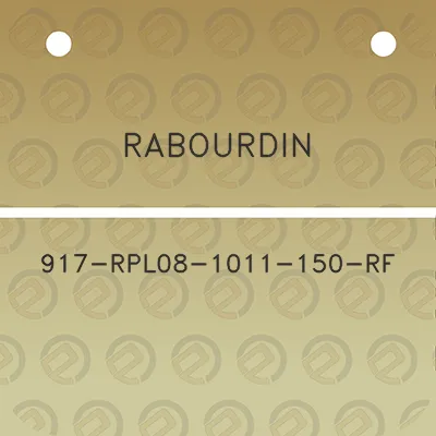 rabourdin-917-rpl08-1011-150-rf