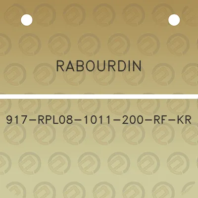 rabourdin-917-rpl08-1011-200-rf-kr