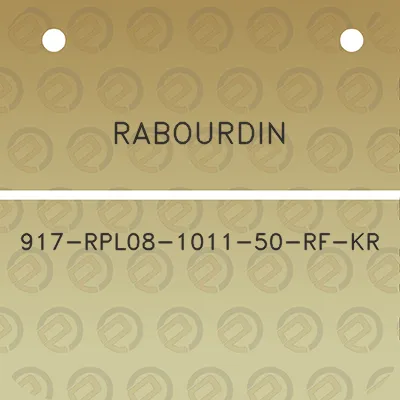 rabourdin-917-rpl08-1011-50-rf-kr