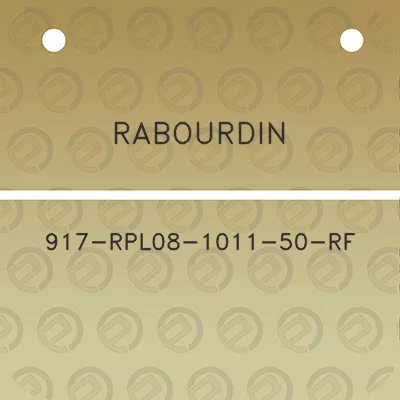 rabourdin-917-rpl08-1011-50-rf