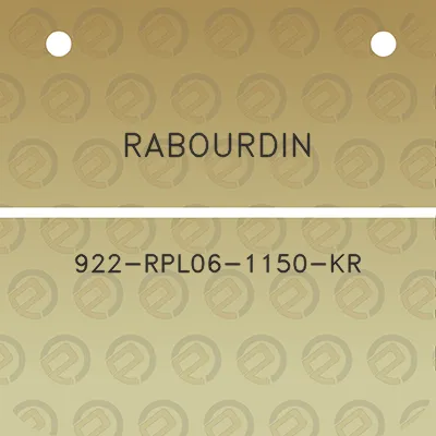 rabourdin-922-rpl06-1150-kr