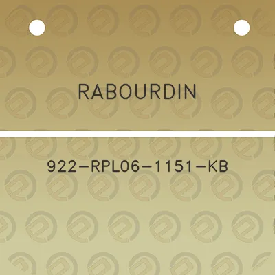 rabourdin-922-rpl06-1151-kb