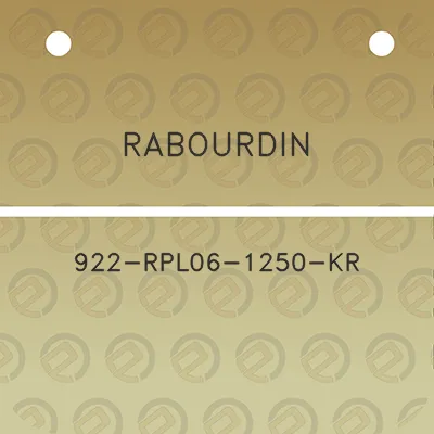 rabourdin-922-rpl06-1250-kr